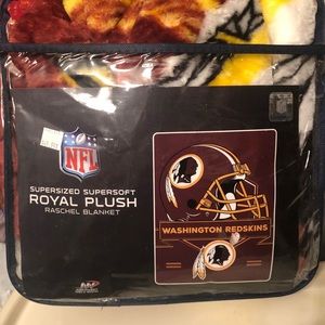 Redskins Plush/Fleece Blanket